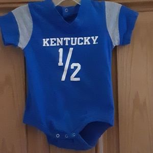 Pro Edge blue infant Kentucky onsie